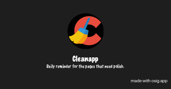 Cleanapp